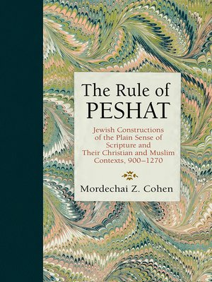 cover image of The Rule of Peshat